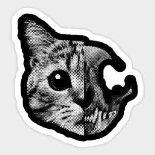 Schrödinger's cat Sticker